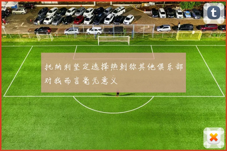 托纳利坚定选择热刺称其他俱乐部对我而言毫无意义